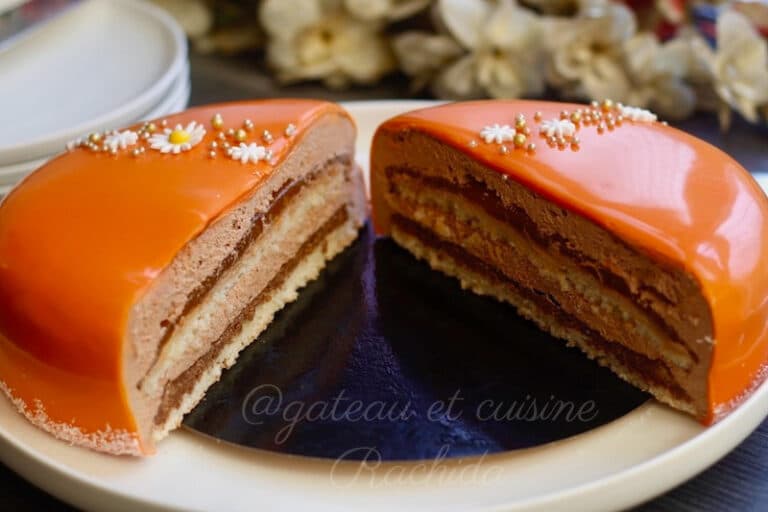 Entremets Fruits De La Passion Et Chocolat Au Lait G Teau Et Cuisine