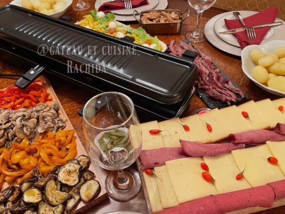 Comment faire une raclette party maison Gâteau et cuisine Rachida