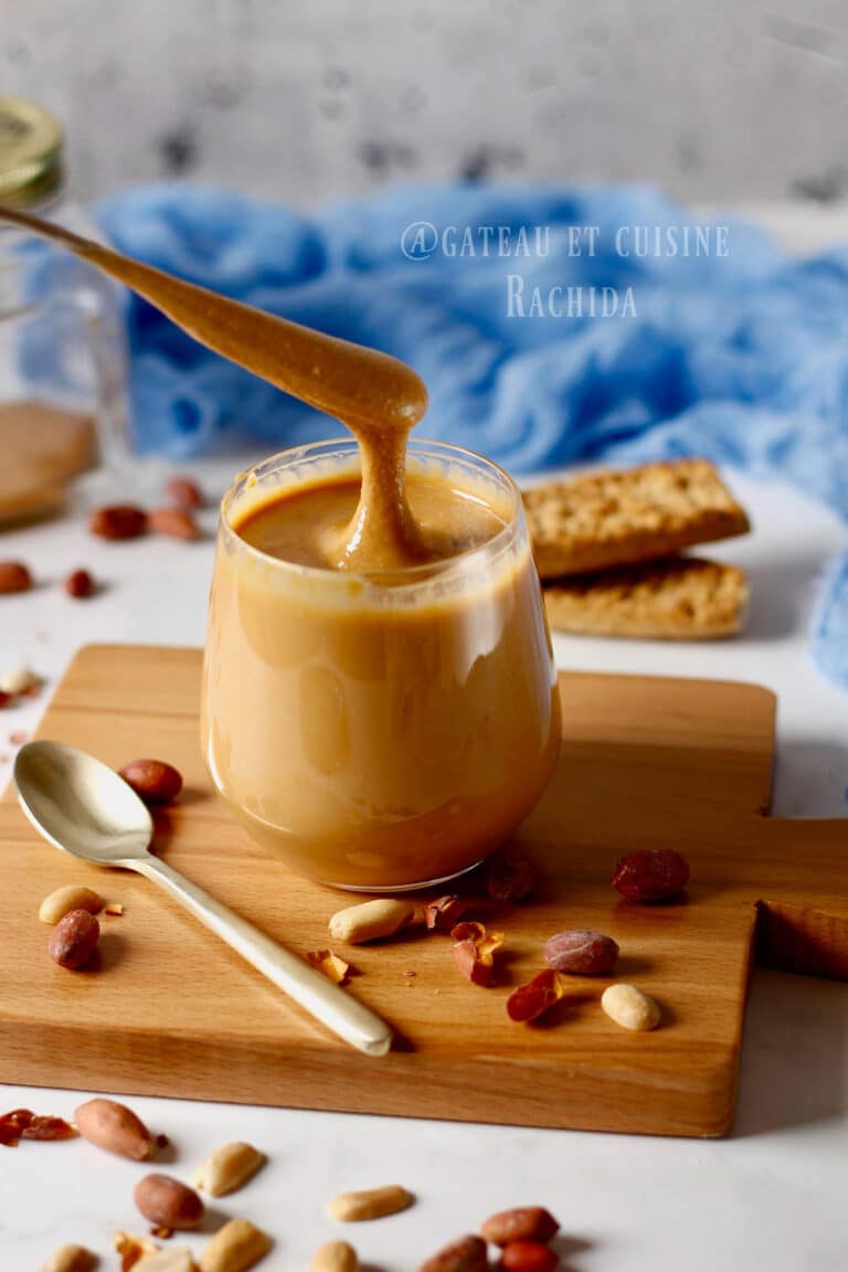 Beurre de cacahuète maison sans huile ajoutée Gâteau et cuisine Rachida