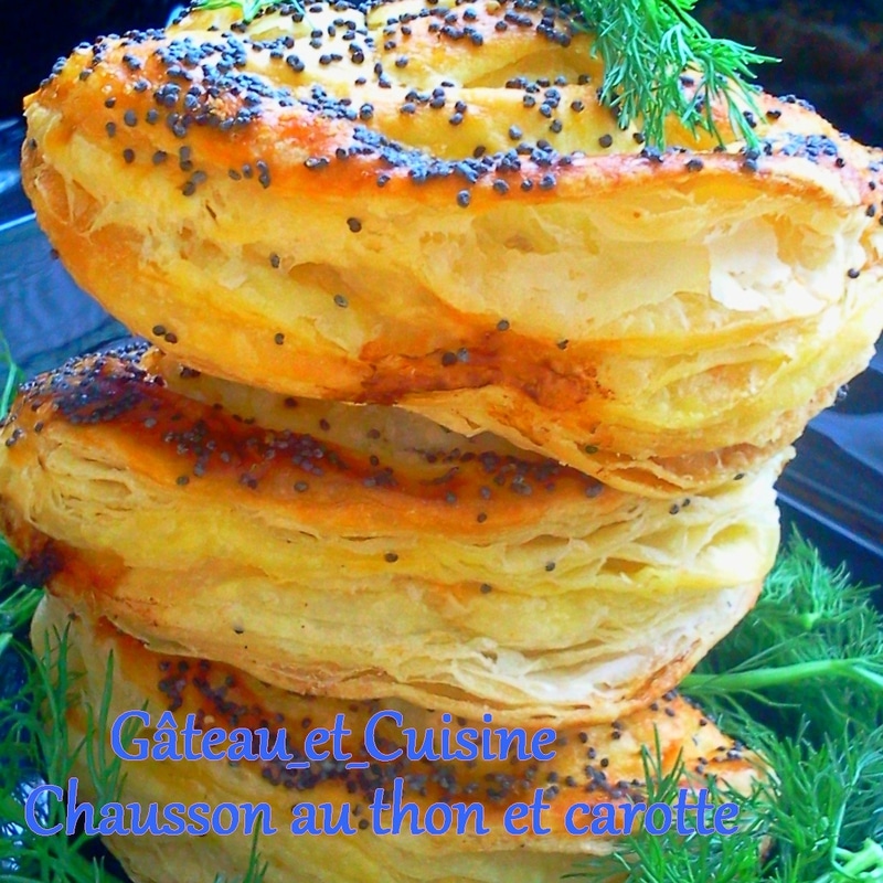 chaussons au thon feuilletés -recette ramadan