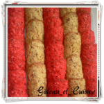 tuile dentelle orange et amandes