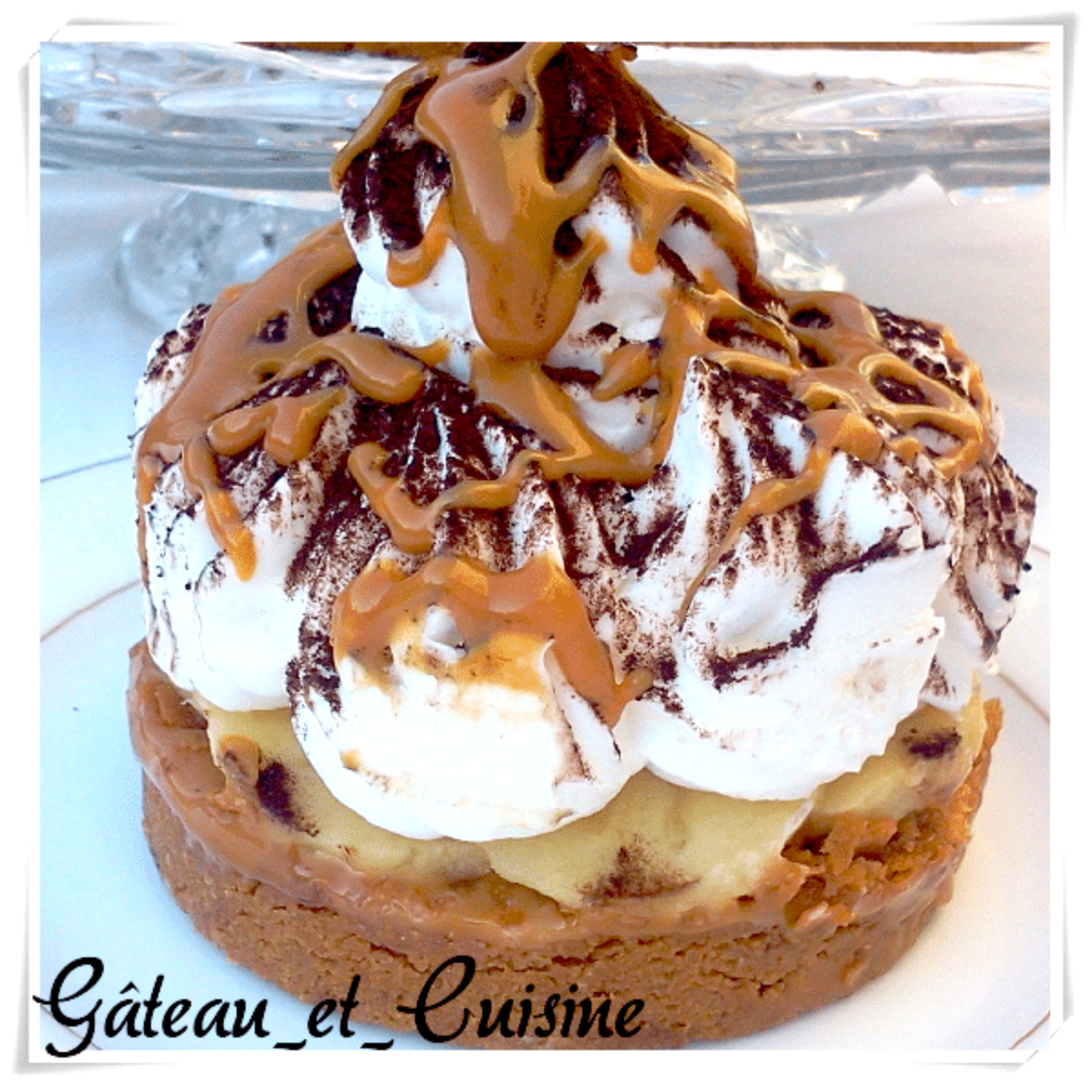 Banoffee Pie Tarte Crumble Bananes Et Chantilly Gateau Et Cuisine Rachida