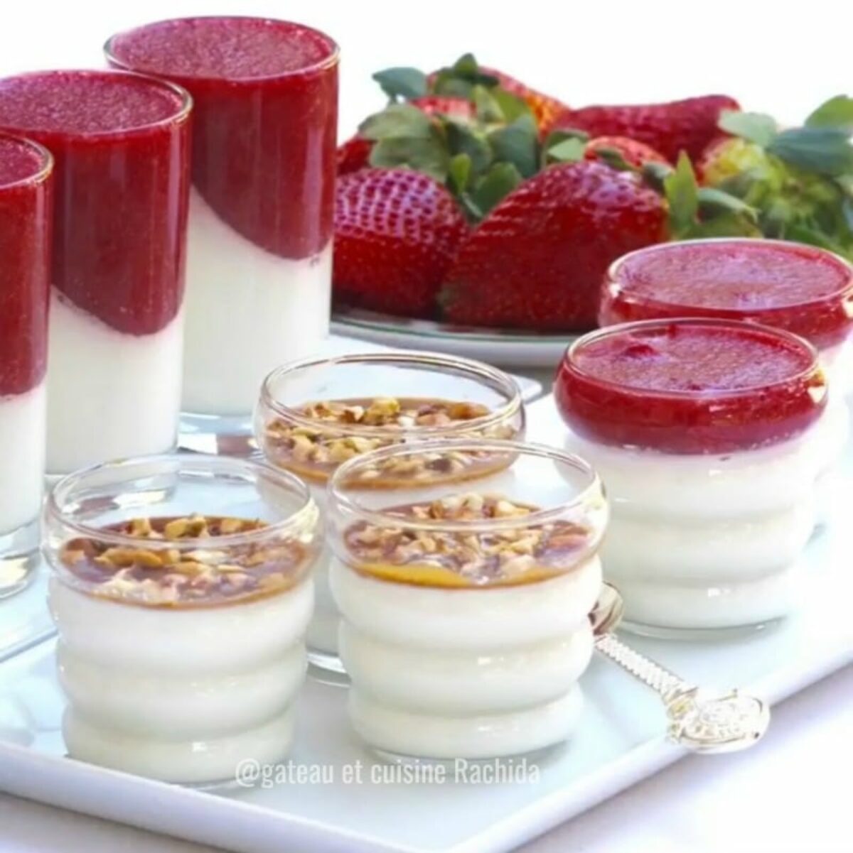 Recette De Panna Cotta Gateau Et Cuisine Rachida