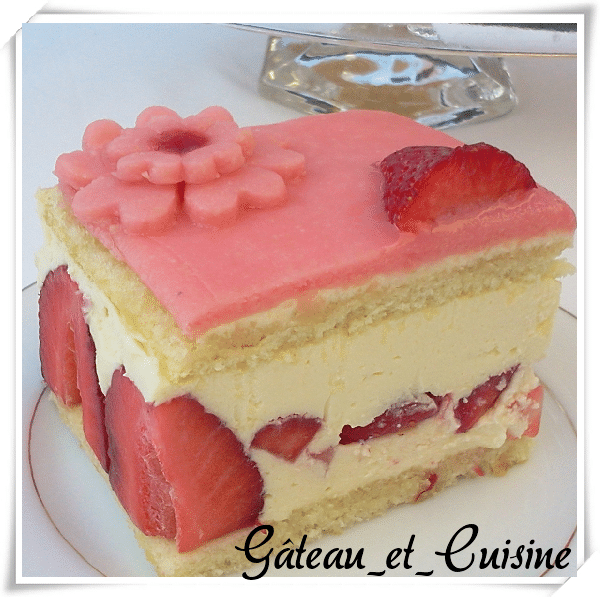 fraisier recette cap