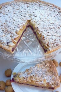 tarte amandine aux myrtilles rapide