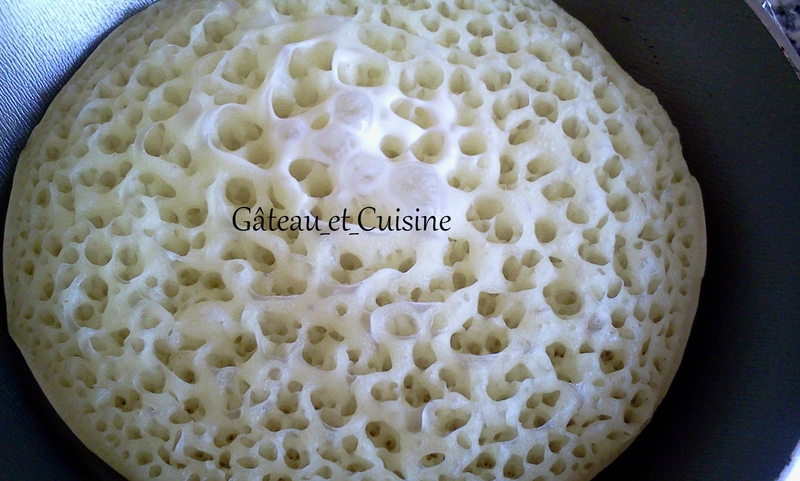 baghrirs recette -crèpe mille trou moelleuse