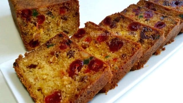 Cake aux fruits confits extra moelleux | Gâteau et cuisine Rachida