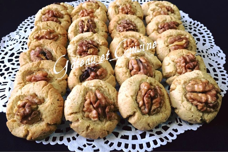 recette de biscuit aux noix