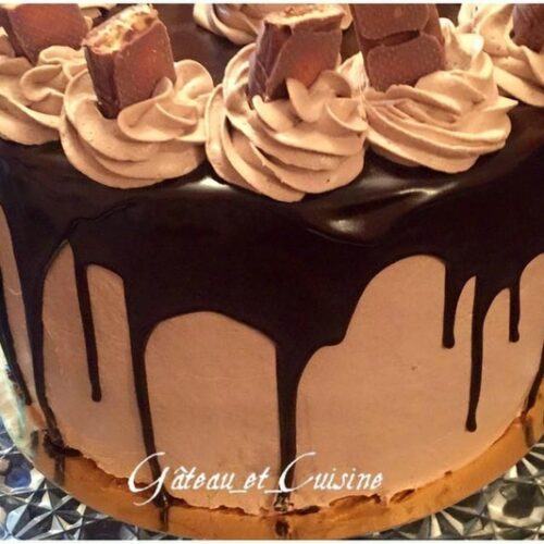 layer cake au chocolat kinder bueno