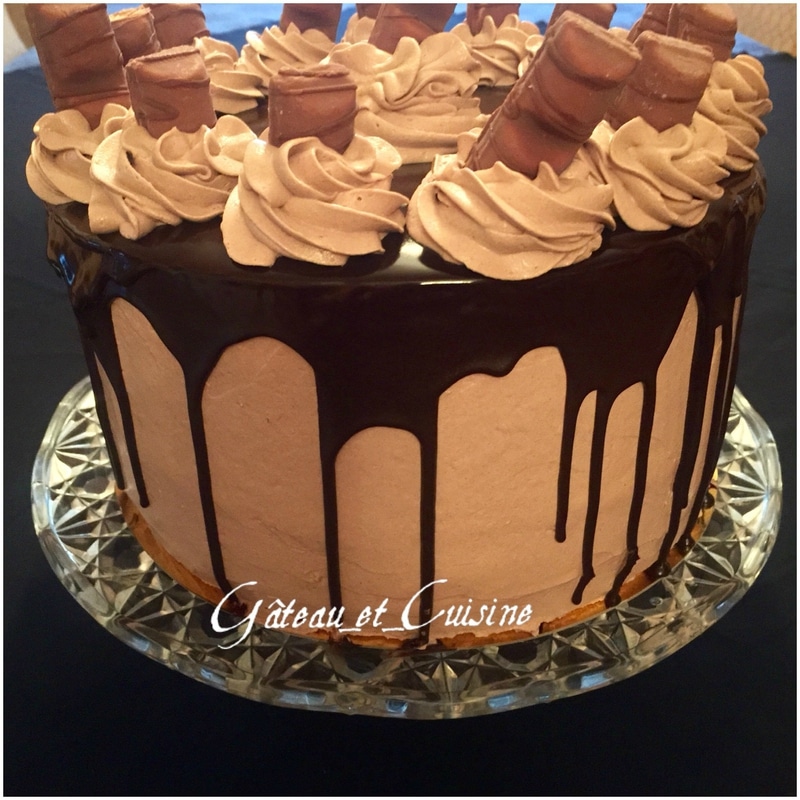 Recette facile layer cake kinder bueno-gâteau anniversaire