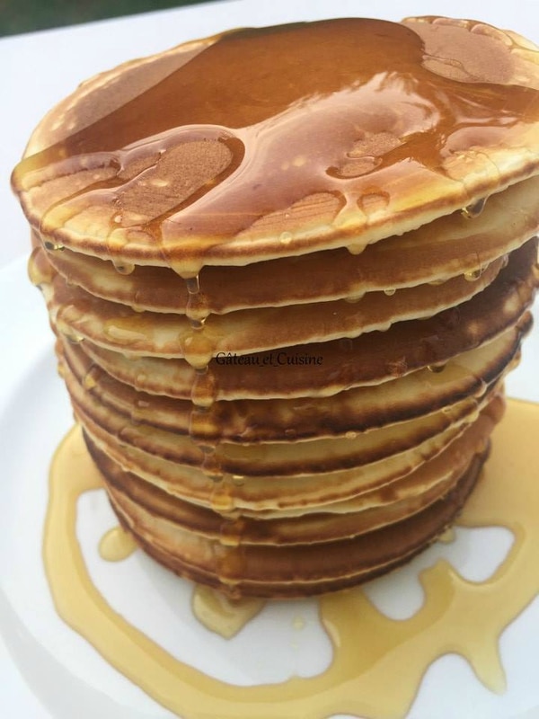 recettes pancake arrosé de miel