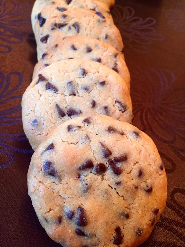 cookies facile maison aux pépites au chocolat