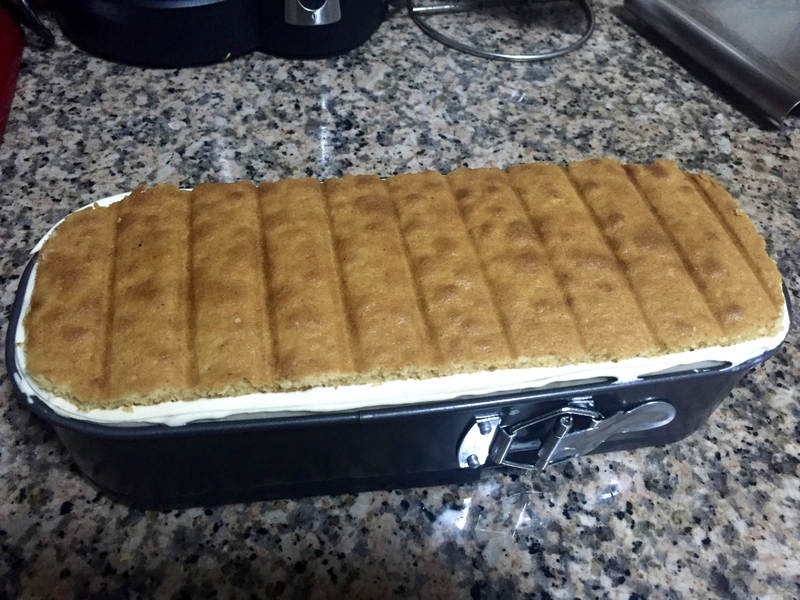 montage buche avec biscuit 