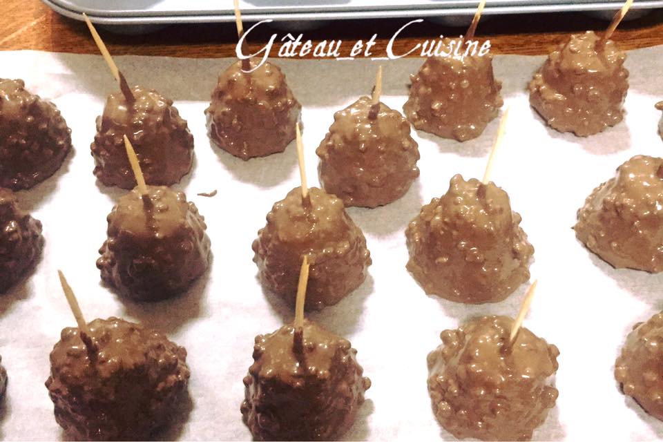chocolat rocher maison façon suchard
