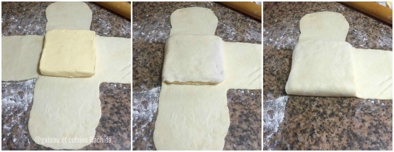 homemade puff pastry 5.