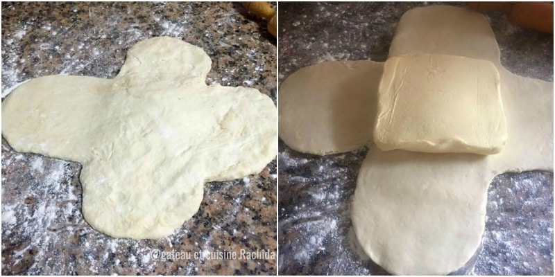 homemade puff pastry 5.