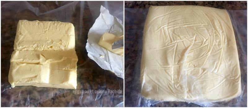 beurre pour pâte feuilletée