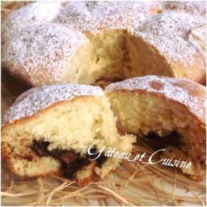 recette brioche buchty moelleuse au nutella