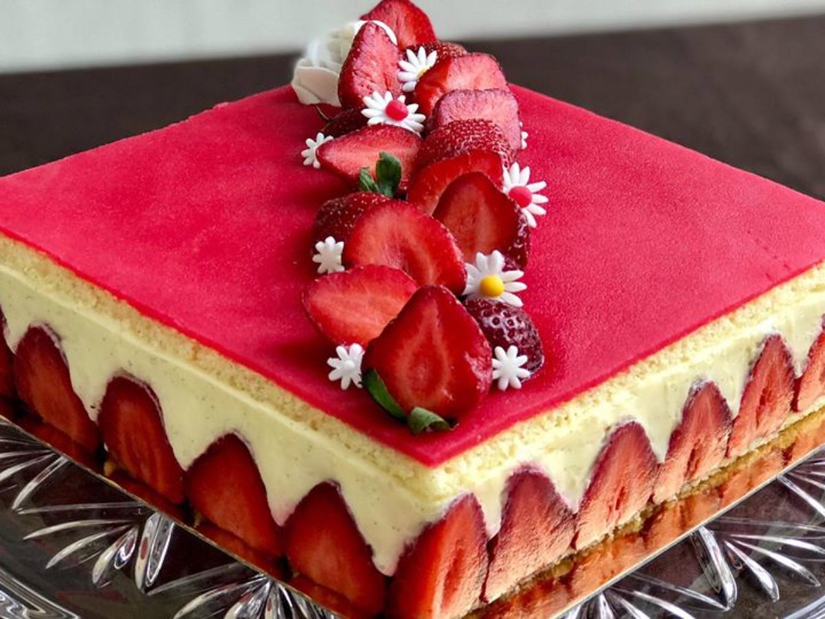 Recette Fraisier Facile Et Inratable Gateau Et Cuisine Rachida