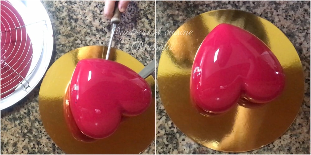 comment déplacer un entremet glacé