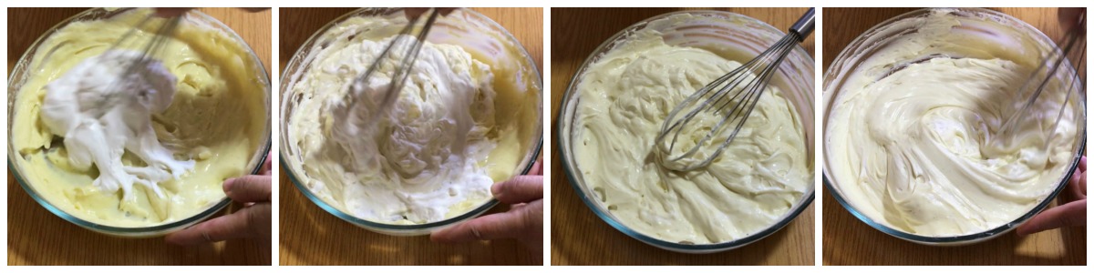 make the diplomat cream with the pastry cream