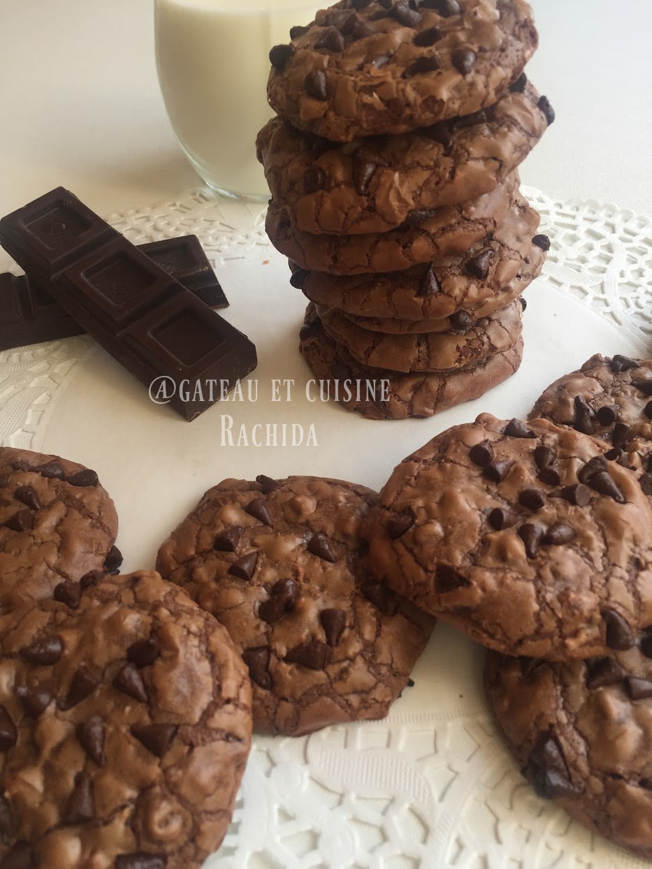 Les meilleurs cookies brownie ultra fondant