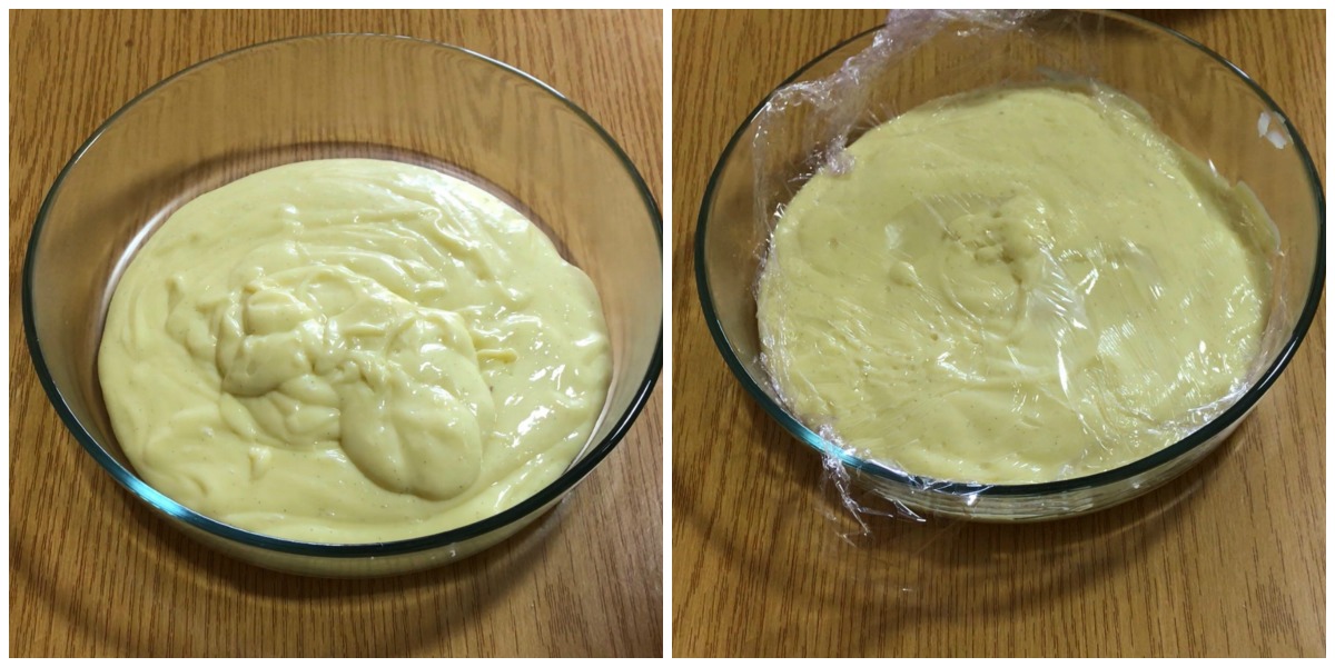 refroidir la crème pâtissière