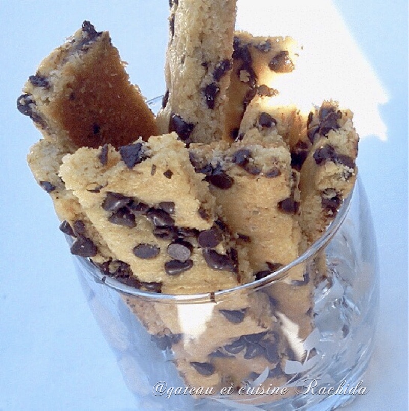 Cookies Sticks Aux M M S Et Pepites De Chocolat Gateau Et Cuisine Rachida