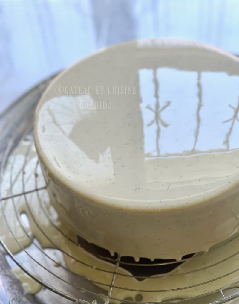 Glaçage miroir au chocolat blanc - Amour de cuisine