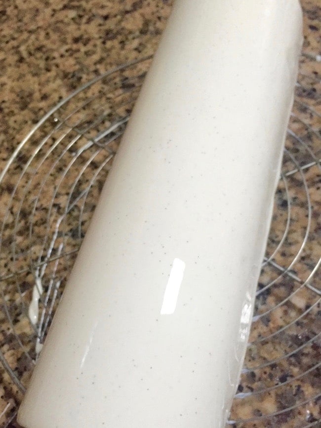 White Chocolate Mirror Glaze