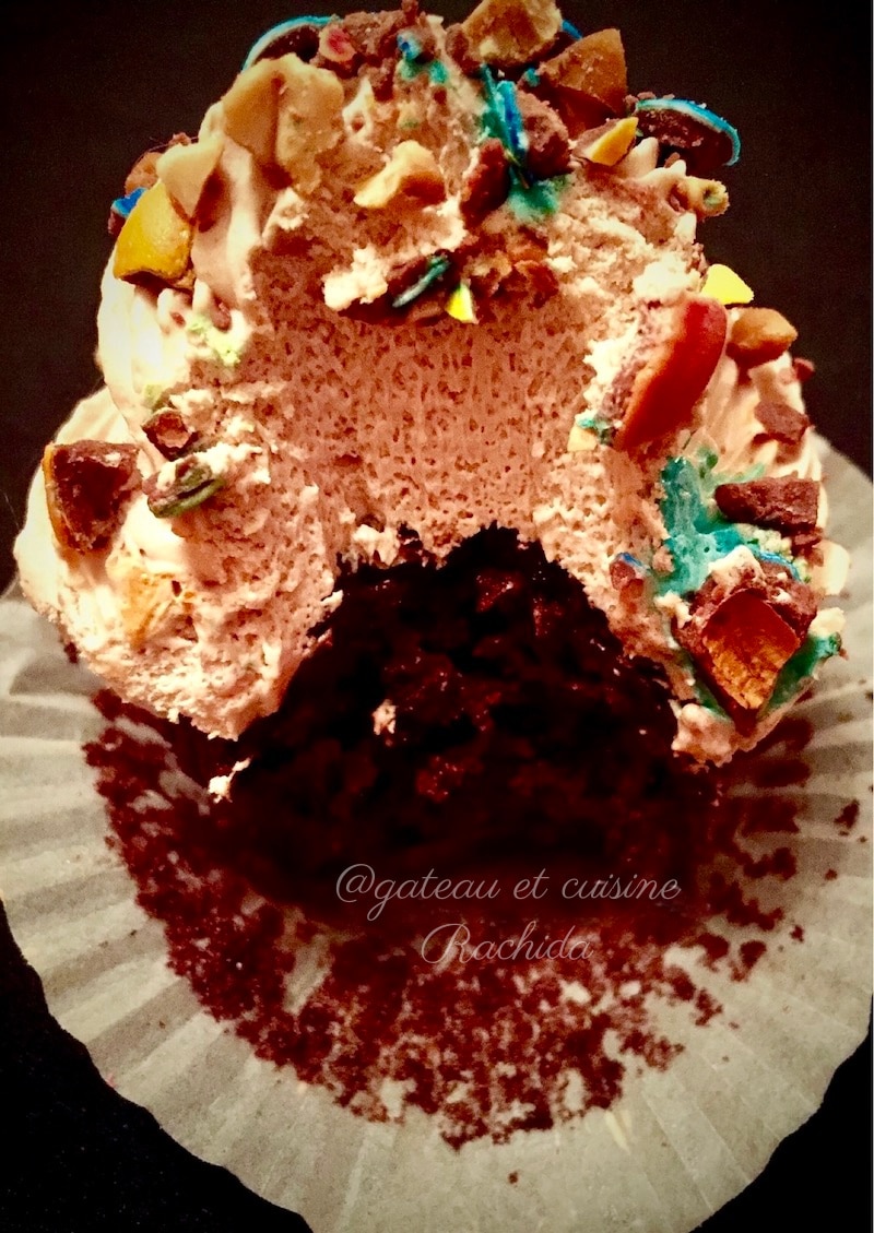 cupcakes chocolat super moelleux avec chantilly mascarpone 