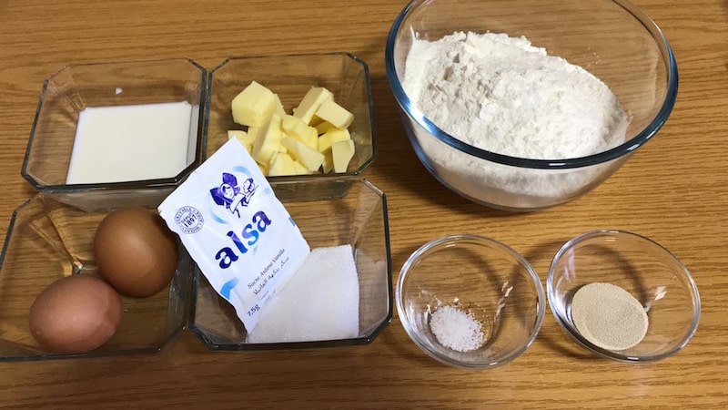 ingrédients beignet-recette de pâtisserie-gateau et cuisine rachida