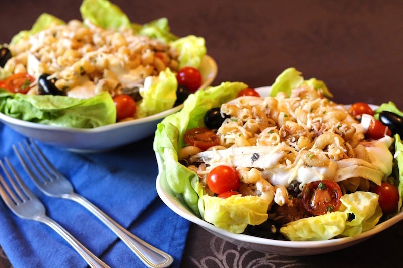salade de pâte au thon facile - repas complet et économique