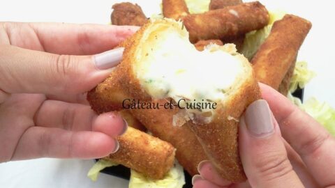idée repas croquette de pommes de terre et fromage