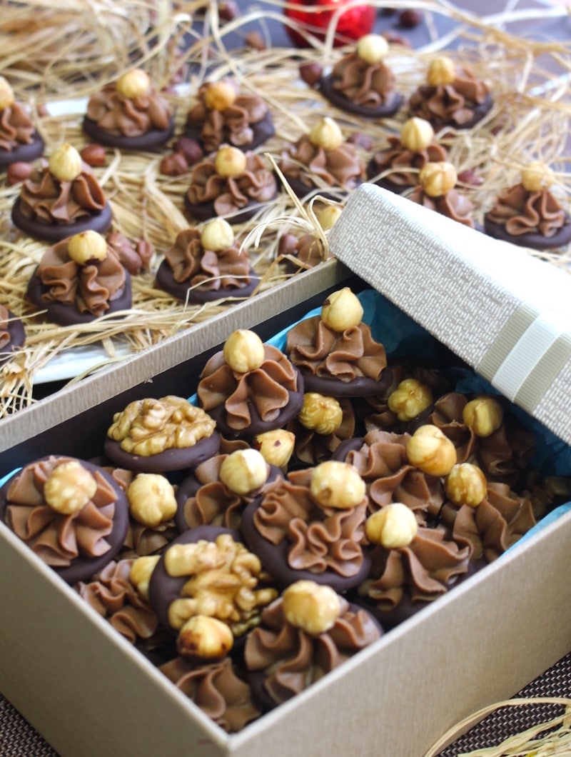 chocolat maison au gianduja / cadeau gourmand 