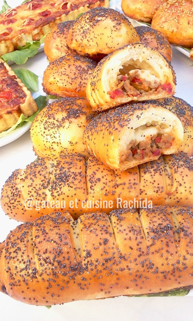 Recette facile buns farcis à la viande hachée