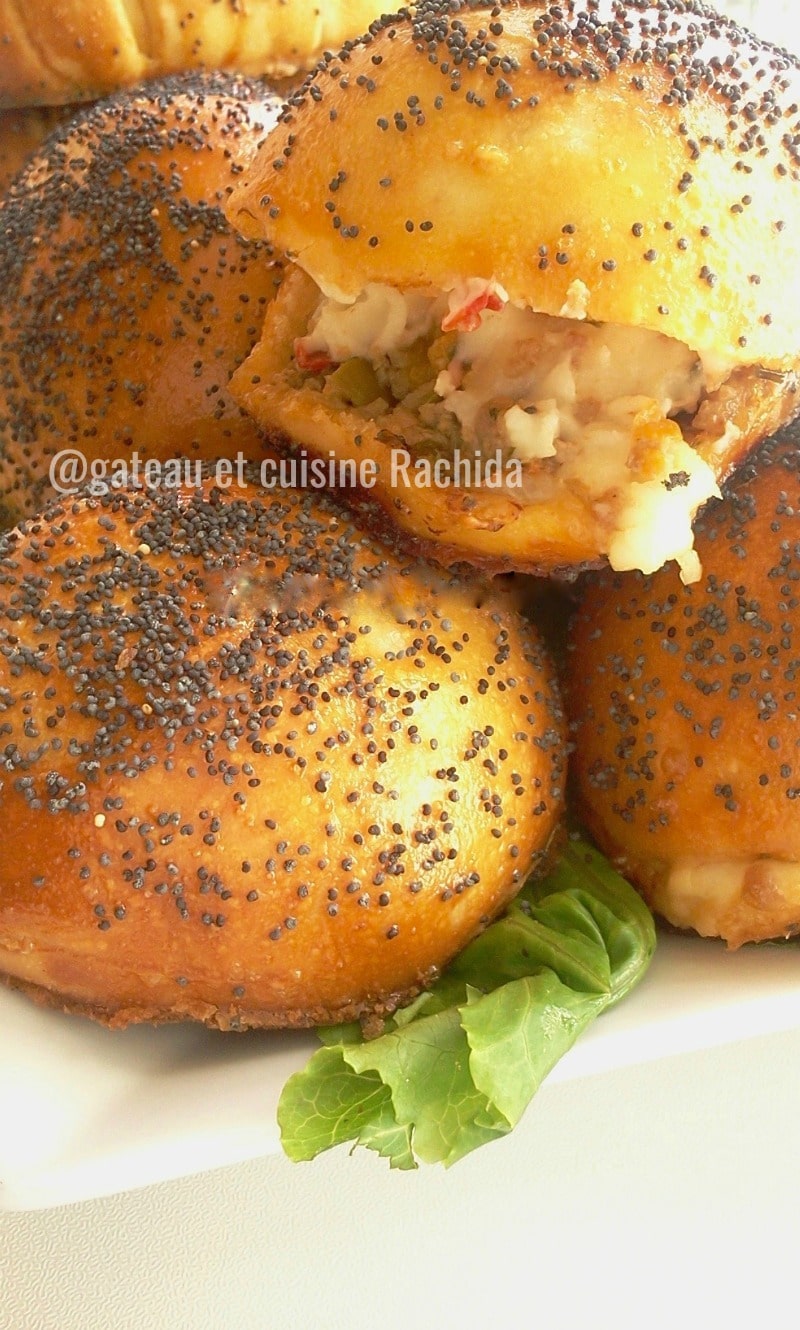 recette buns farcis viande hachée - recette ramadan