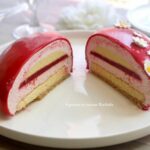 entremets fraise framboise
