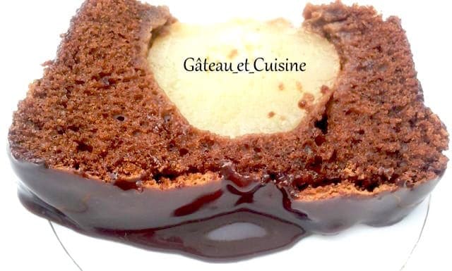 gâteau aux poires et chocolat ultra moelleux