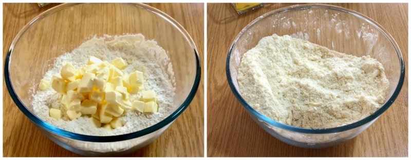 homemade shortcrust pastry -sanded pastry