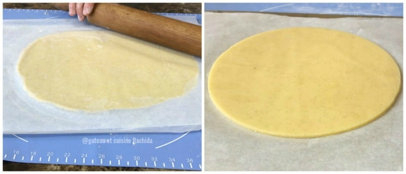 roll out the sweet shortcrust