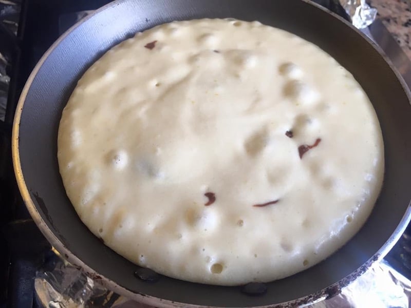 pancakes moelleux au nutella