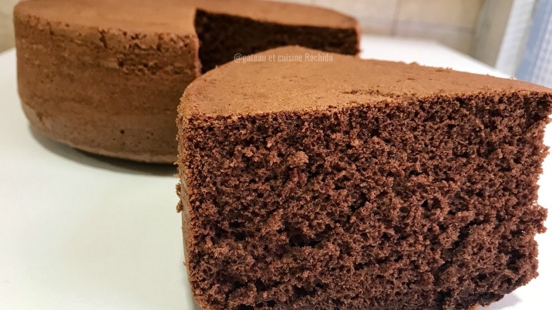 recette génoise haute chocolat facile