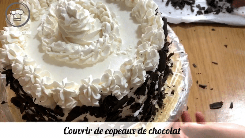 comment préparer un gâteau forêt noire