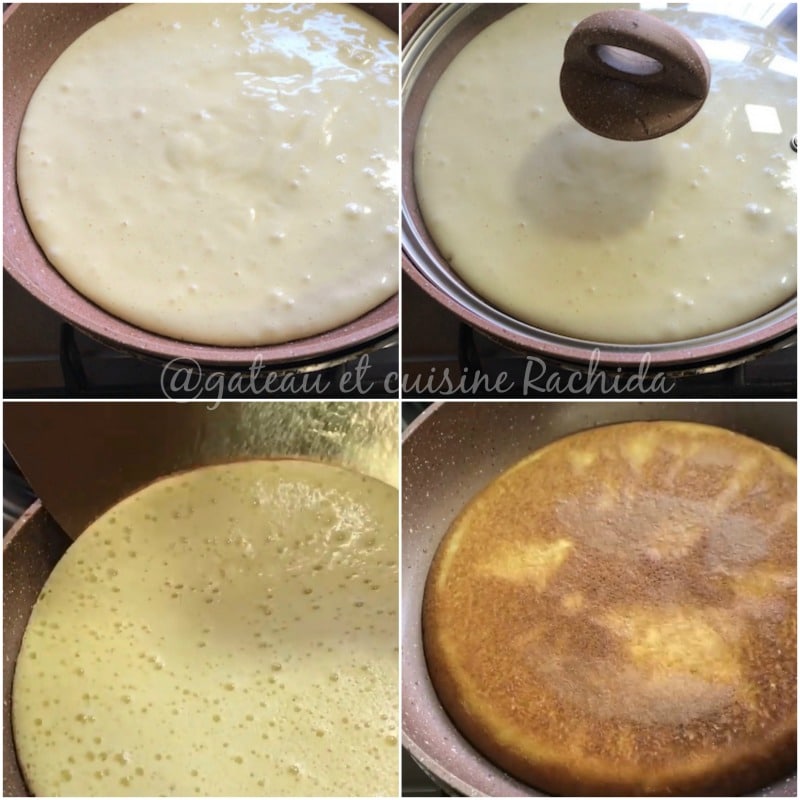 réaliser une génoise sans four à la poêle