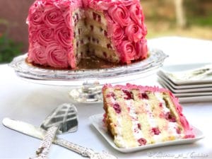 rosecake citron framboises facile