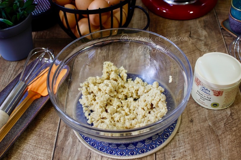 pâte crumble amande