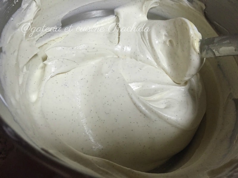 crème bavaroise vanille -recette cap 