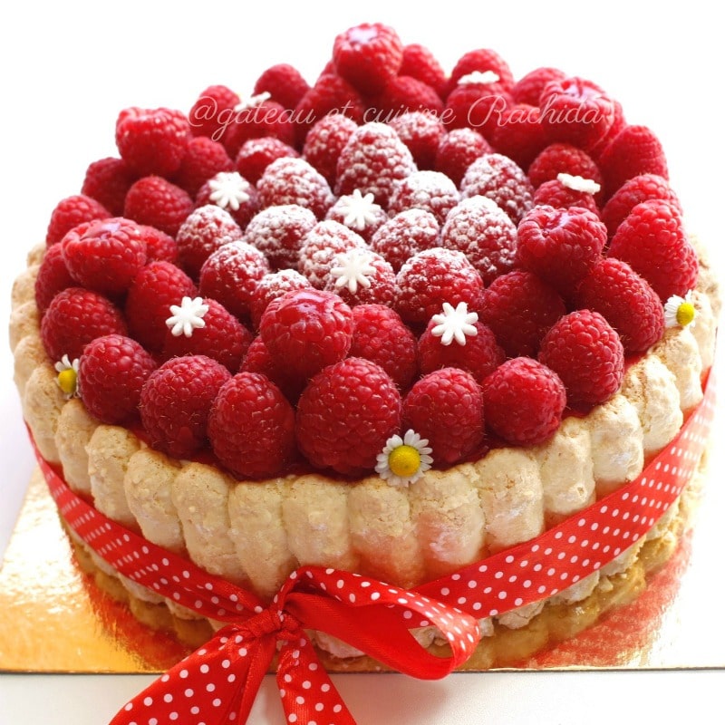 gateau Real Madrid - vanille/framboise - Prunille fait son show
