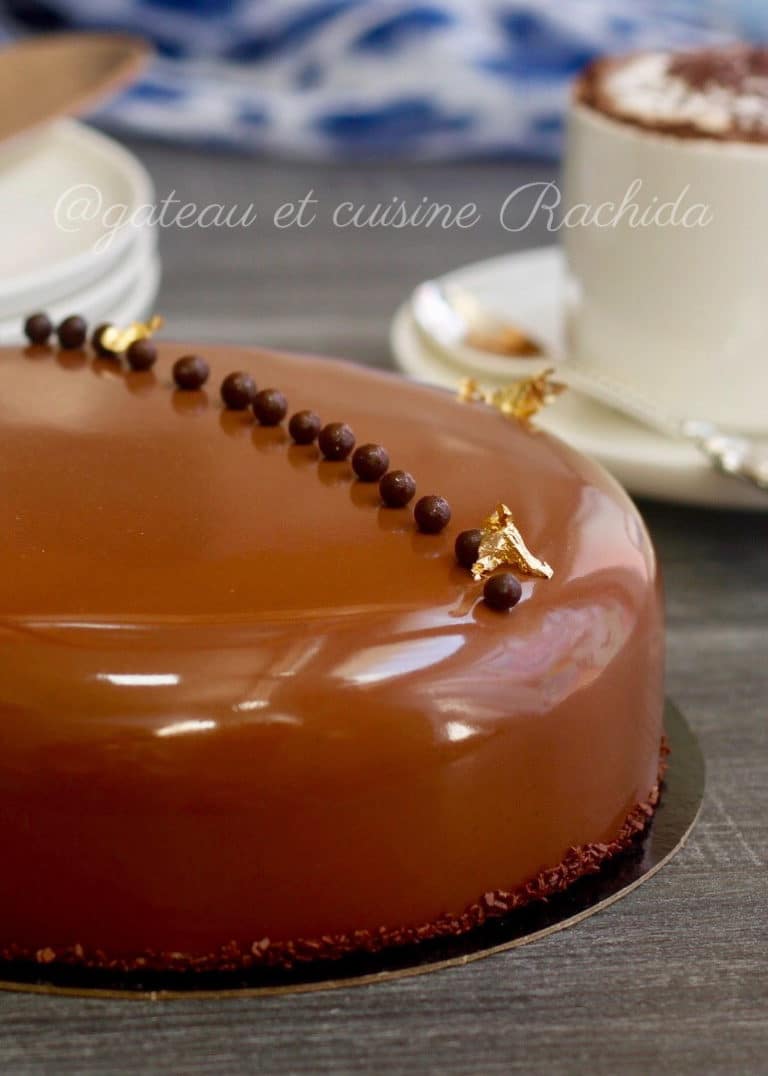 Entremets Chocolat Au Lait Noisettes Et Vanille G Teau Et Cuisine Rachida